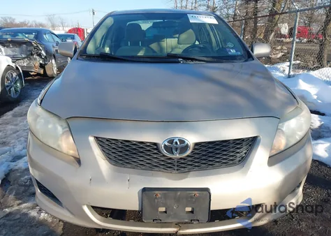 2009 Toyota Corolla Le из США, поврежденный, VIN 2T1BU40E99C050981